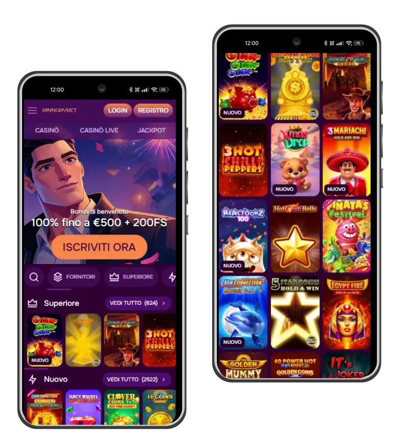 binnarybet casino versione mobile